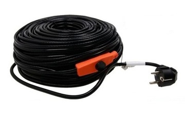 KERBL Нагревательный кабель с термостатом, 4 м, 64 Вт