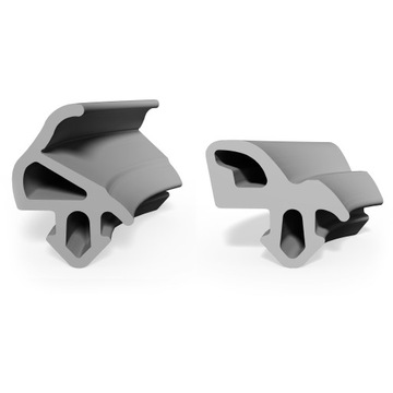 Uszczelka okienna uszczelki do okien okien PCV ALUPLAST KOMPLET SZARA 2mb