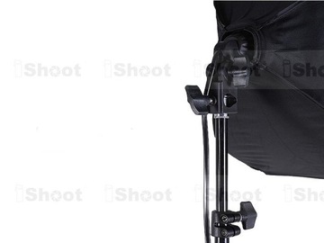 СТУДИЙНАЯ ЛАМПА Софтбокс 50x70см Лампа 400Вт Штатив 230см Студийный набор 4в1