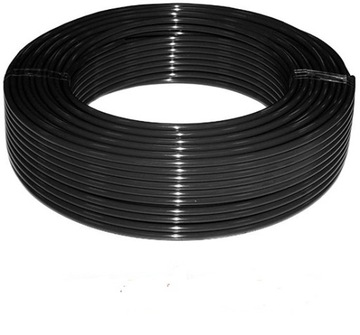 PRZEWÓD WĄŻ 4x2.5 POLIURETAN CZARNY PU 4/2.5 PUR x 100 m