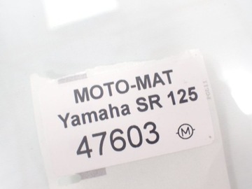 Set [P] podnóżek kierowcy Yamaha SR 125