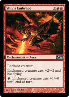 MTG 4x Shiv's Embrace (Uncommon)