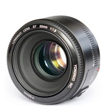 Объектив Canon Yongnuo YN50MM F1.8C, 52 мм, черный