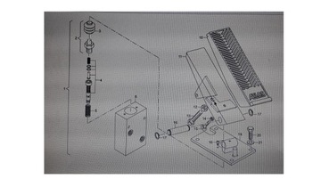 Клапан привода педали для экскаватора Atlas 13,14,15,1604ZW