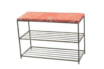 Półka szafka metal kuta buty siedzisko MEGI 70 cm