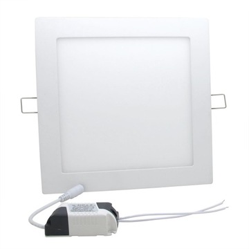 Panel LED 18W PLAFON oprawa sufitowa lampa kwadrat