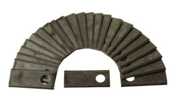 Nożyk nóż kosiarki rotacyjnej 96x40x3mm 25szt
