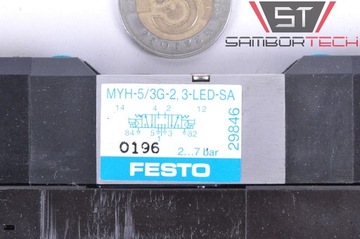 Распределитель электромагнитного клапана FESTO MYH-5/3G-2,3-LED 24