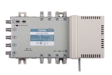 MULTISWITCH MR-508 5 WEJŚĆ / 8 WYJŚĆ TERRA 5/8 5x8