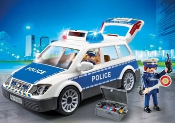 Набор PLAYMOBIL CITY ACTION 6920 ПОЛИЦЕЙСКАЯ АВТОМОБИЛЬ для детей 4-10 лет