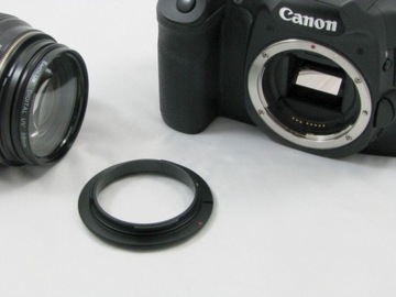 Адаптер обратного крепления MAKRO для 58 мм 58 мм для CANON EOS EF EF-S