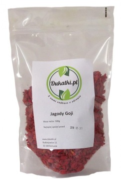 JAGODY GOJI owoce suszone Naturalne Zdrowe 250g