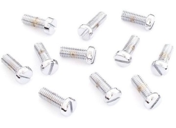 ŚRUBA WKRĘT NA PŁASKI ŚRUBOKRĘT 6X60 CHROMOWANA