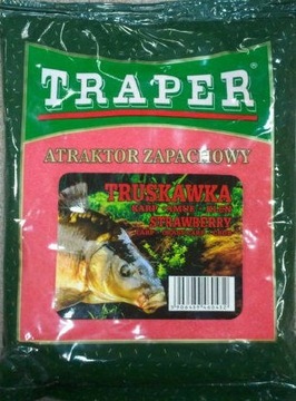 ATRAKTOR TRUSKAWKA 250g - Traper ZAPACH DODATEK