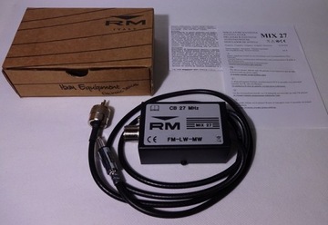 WŁOSKI SPLITER ANTENOWY RM MIX27 CB + RADIO FM