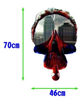 Наклейки на стену «Человек-паук» с 3D-ЭФФЕКТОМ!