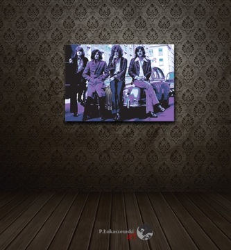 Led Zeppelin - OBRAZ 60x40 - canvas plakat rock