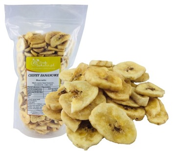 CHIPSY BANANOWE 500g SUSZONE BANANY SUPER CENA!