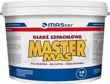 GOTOWA GŁADŹ SZPACHLOWA MASTER MAS 1,5KG