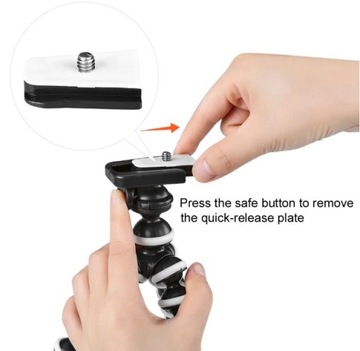 ГИБКИЙ ШТАТИВ РУЧКА ДЛЯ КАМЕРЫ ТЕЛЕФОН 16 СМ