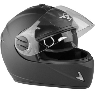 KASK MOTOCYKLOWY PEŁNY MOTOR SKUTER BLENDA MAT L