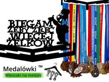 ВЕШАЛКА ДЛЯ МЕДАЛЕЙ КОРОБКА ДЛЯ МЕДАЛЕЙ I RUN 7