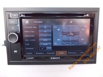 XZENT X-202BT DVD TOUCH USB НОВЫЙ КОМПЛЕКТ BLUETOOTH