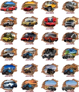 Наклейки на стену детские CARS 3D CARS 70х50см