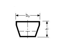 HA A/13 1800Li =1830Ld Клиновой ремень CONTITECH