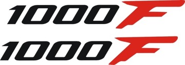 HONDA CBR 1000F Czarno-Czerwone Naklejki motocykl