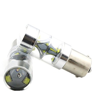 P21W BA15S / 1156 CZERWONA EPISTAR JYD LED ŻARÓWKA KPL