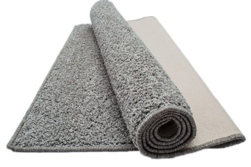 Ковер Grey Shaggy Carpet 250x290 графитово-серый микс ясеня