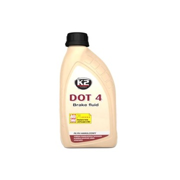 K2 DOT4 SYNTETYCZNY PŁYN HAMULCOWY 500ML T104