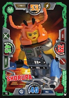 karta nr 76 Skorupa Lego Ninjago 3