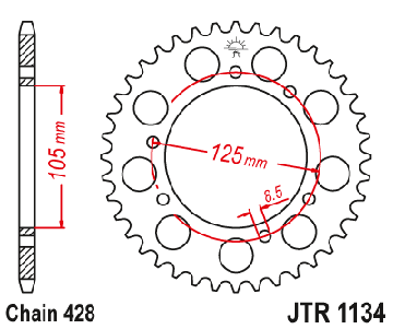 Zestaw napęd-owy Yamaha XT 125 R Zębatki + łańcuch X-Ring !!