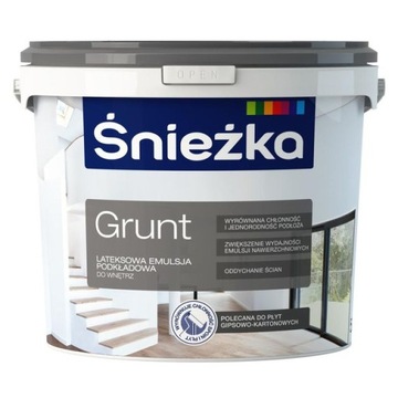 FARBA PODKŁADOWA BIAŁA GRUNT ŚNIEŻKA 3L