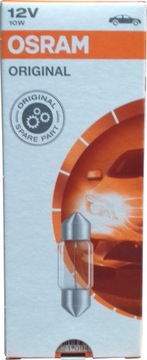 OSRAM Original 12V 10W rurka 31mm SV8.5-8 6438 10x