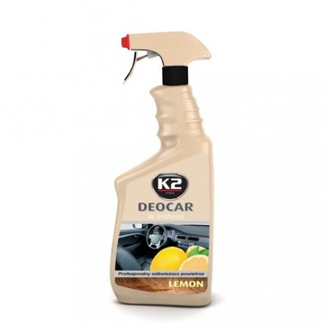 K2 DEOCAR LEMON ODŚWIEŻACZ POWIETRZA SPRAY 700ml