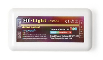 КОНТРОЛЛЕР ЗОНЫ MI-LIGHT RF-RGB-4SK ДЛЯ RGB СВЕТОДИОДНЫХ ЛЕНТ