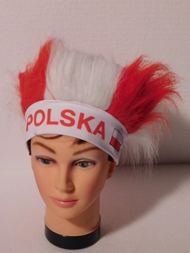 OPASKA KIBICA WŁOSY POLSKA REPREZENTACJI POLSKI