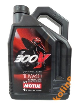 MOTUL 10W40 4L 300V FACTORY LINE Ester Core 4T