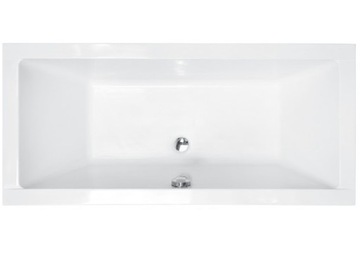 Wanna prostokątna QUADRO 175x80 + OBUDOWA + SYFON
