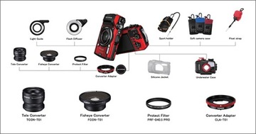 Чехол OLYMPUS CSCH-123 ORANGE для TG-4 TG-5 TG-6 TG-7