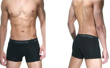 DOREANSE: BOKSERKI modal soft 1772 :XL: CZARNE
