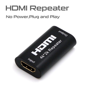 Усилитель повторитель сигнала HDMI 40 м Full HD 4K*2K