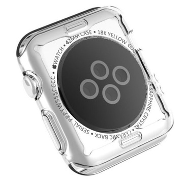 Силиконовый чехол для Apple Watch Series 1/2/3, 38 мм