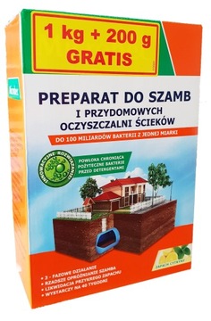 MICROBEC ULTRA BAKTERIE DO SZAMBA OCZYSZCZALNI 1kg