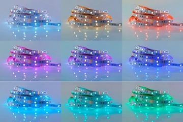 SET Светодиодная лента SMD RGB 5050 контроллер пульт 3м