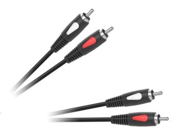 PRZEWÓD KABEL CINCH 2RCA -2RCA 5,0m Eco-Line 4294