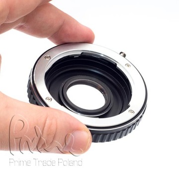 Переходник Contax — NIKON Yashica также фокусируется на бесконечность.